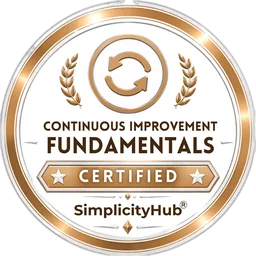 Continuous Improvement Fundamentals certification Continuous Improvement Fundamentals certification